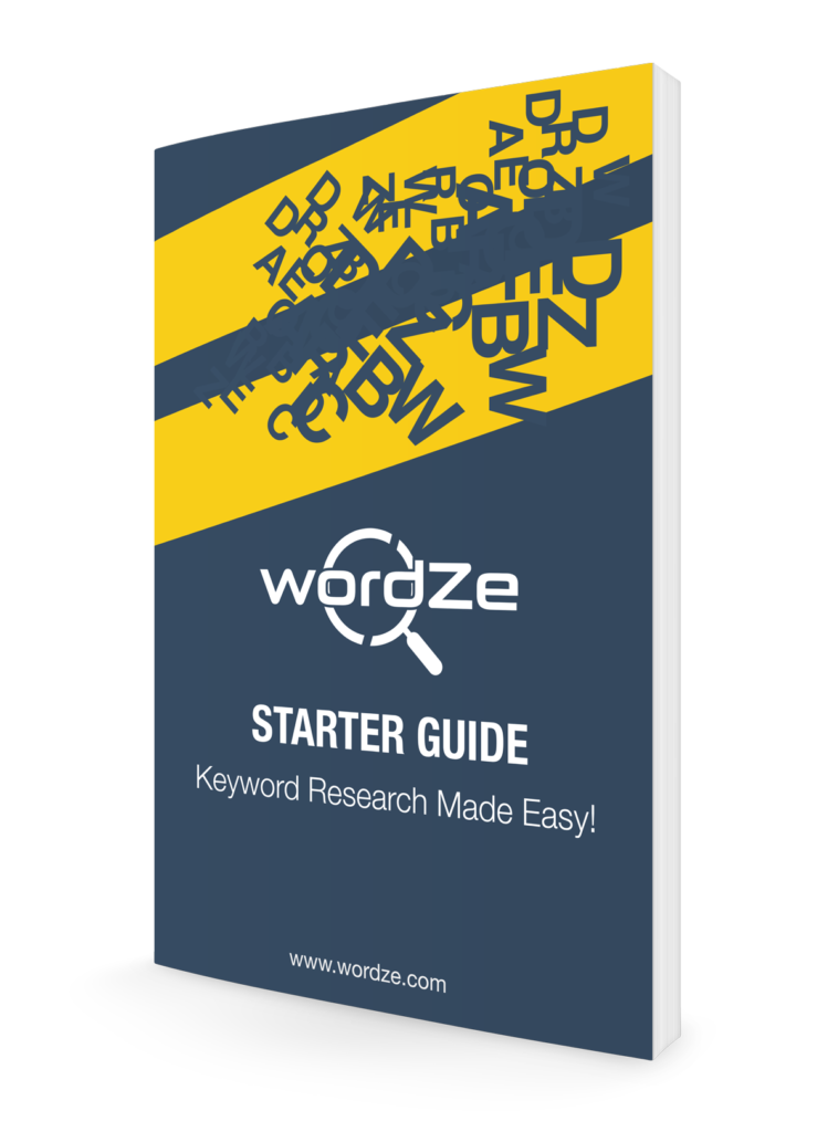 WordZe   является инструментом исследования ключевых слов, который показывает подробный поиск по ключевым словам, а также способы отслеживания ключевых слов далеко за их предполагаемый ежедневный объем поиска