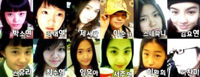Слева направо I: Парк Со-Ен, Ким Тэ-Йон, Джессика Юнг, Ли Сун-Кью, Стефани Хванг, Ким Хе-Йон