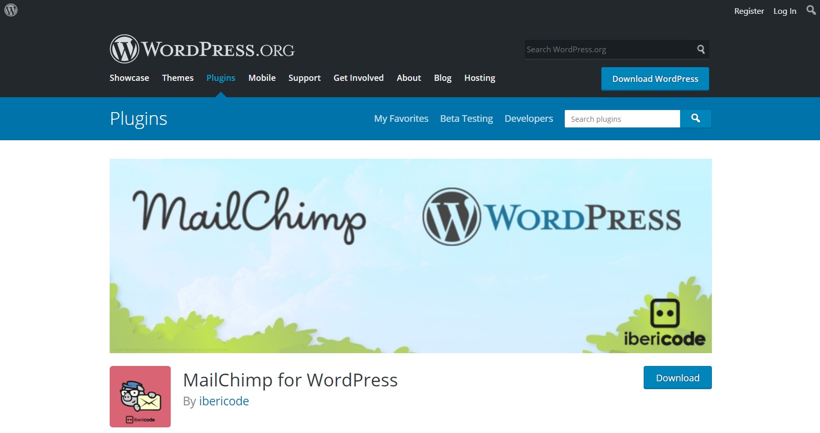 MailChimp для WordPress