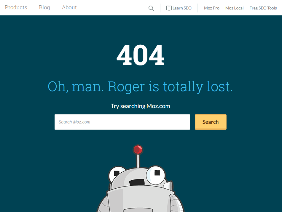 Лучшие 404 страницы позволяют пользователям возвращаться на ваш сайт, чтобы они не отскочили назад только потому, что пытались получить доступ к несуществующей ссылке